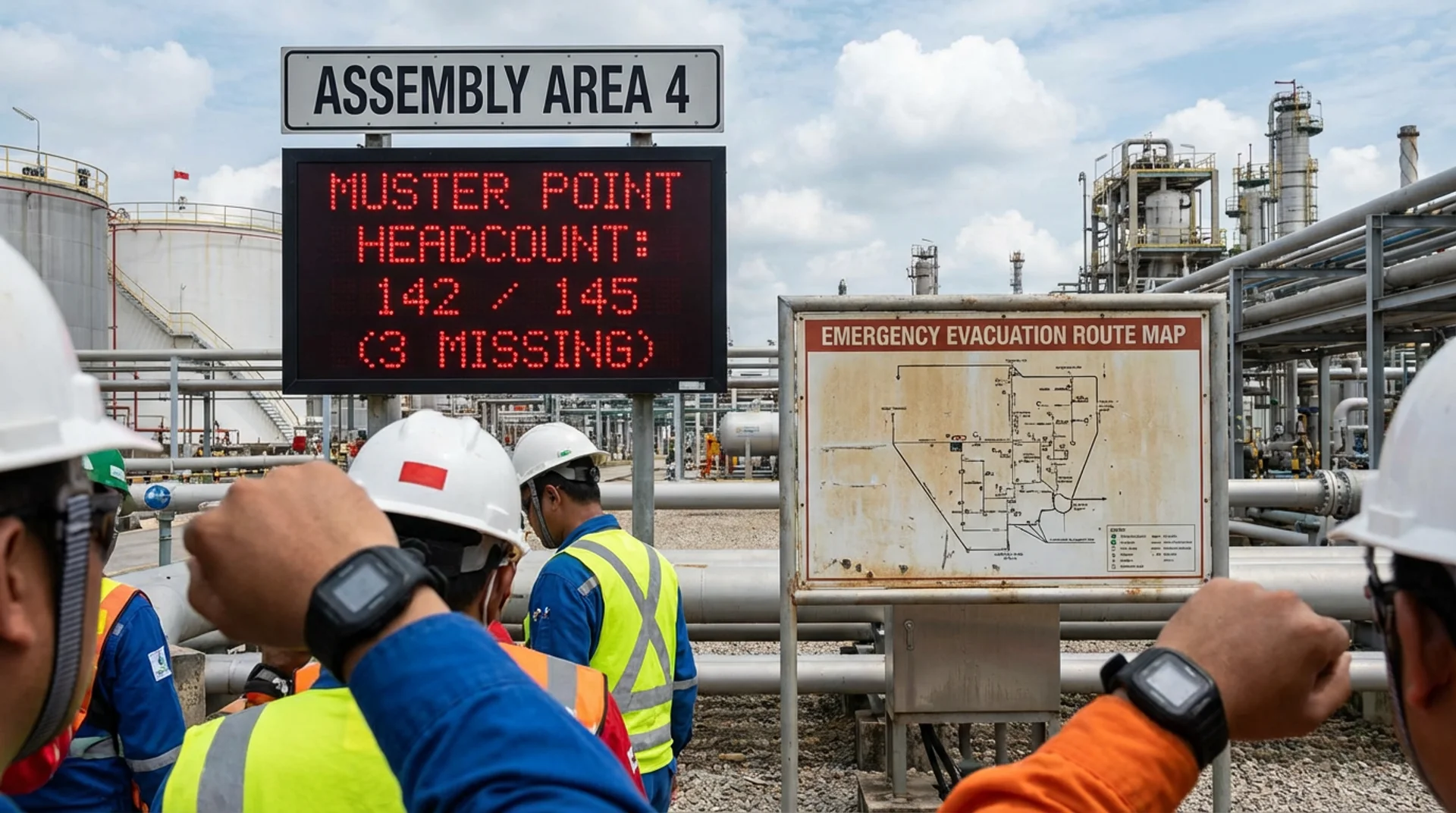 Assembly area monitoring