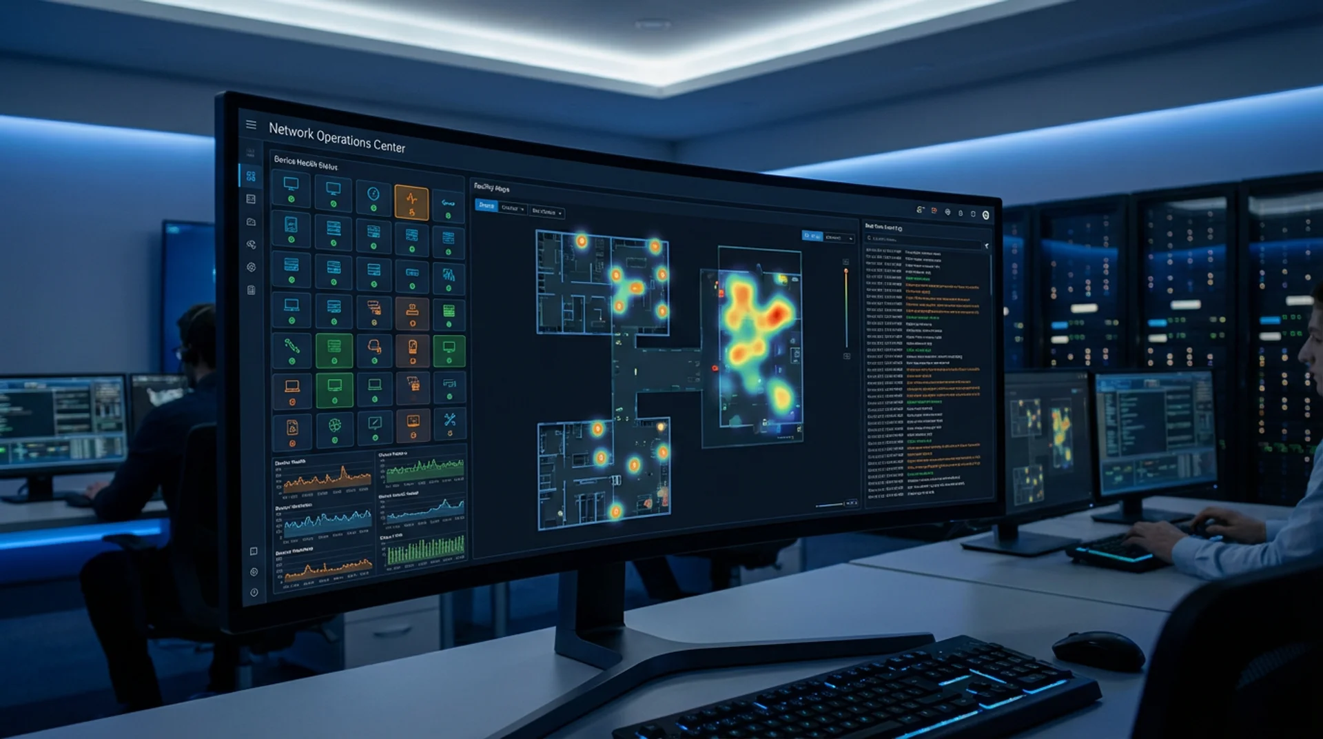 Central monitoring software